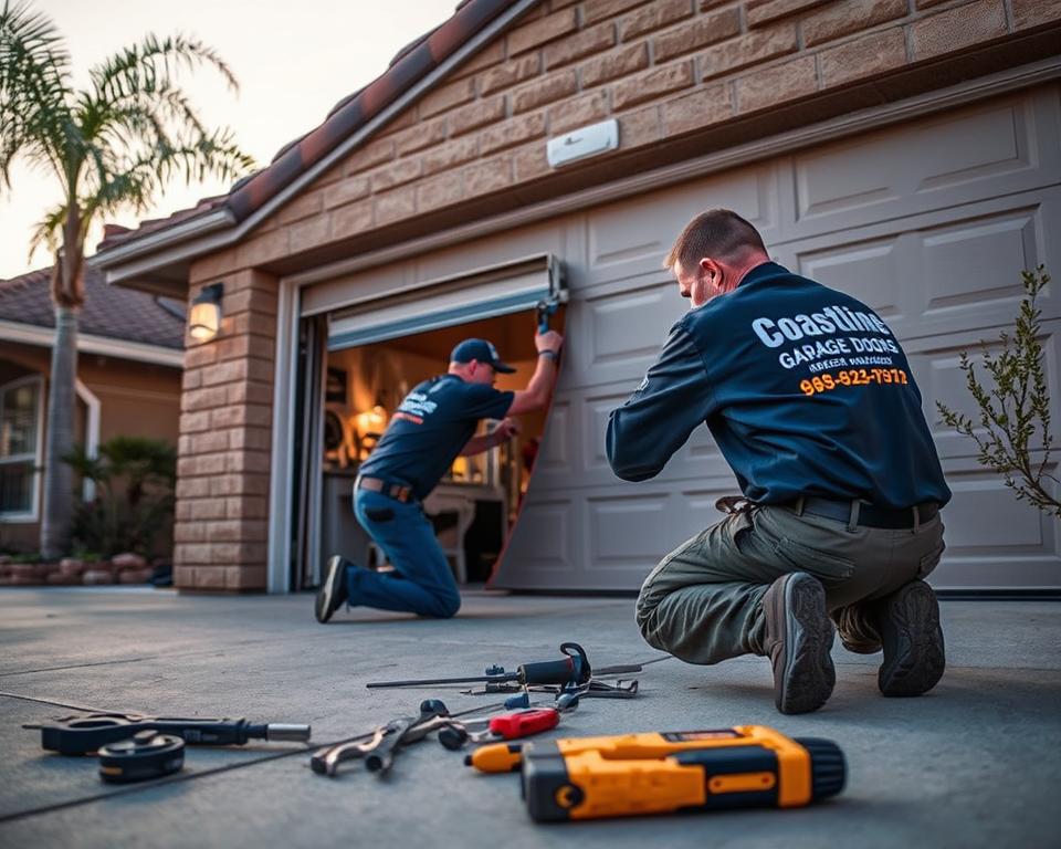 emergency garage door repair  Yorba Linda CA