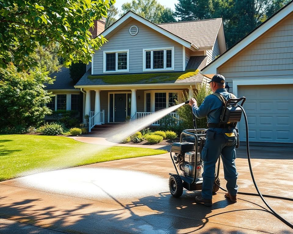 Professional Pressure Washing Benefits